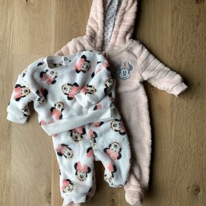 Disney Minnie Mouse Baby Outfit 3M & 6M